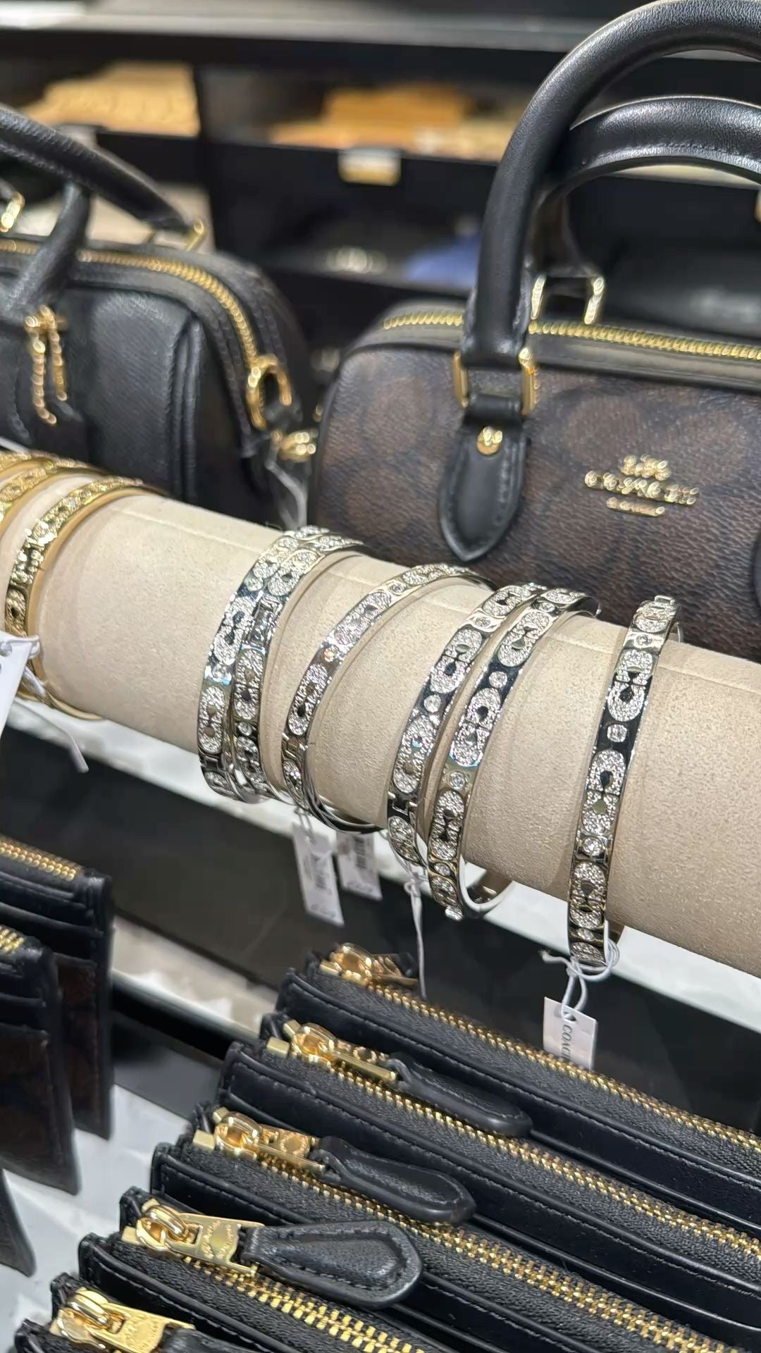 New Coach bracelets