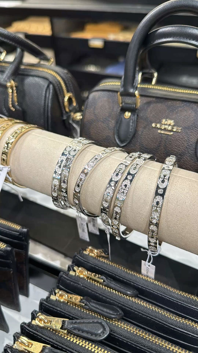 New Coach bracelets