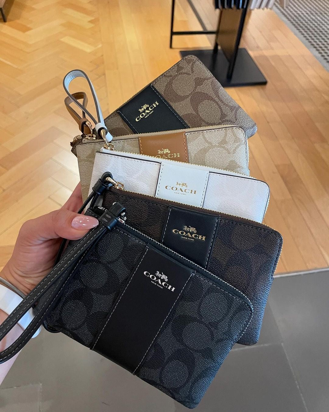 Coach wristlets