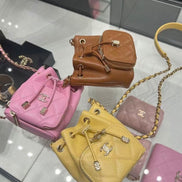Chanel Mini Drawstring Bag