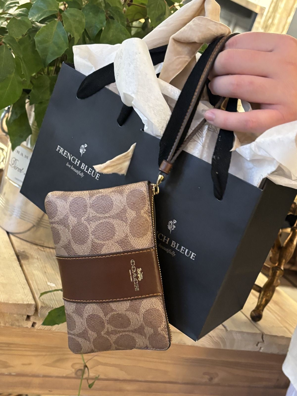 Coach wristlets