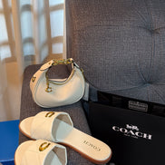 White coach slipper
