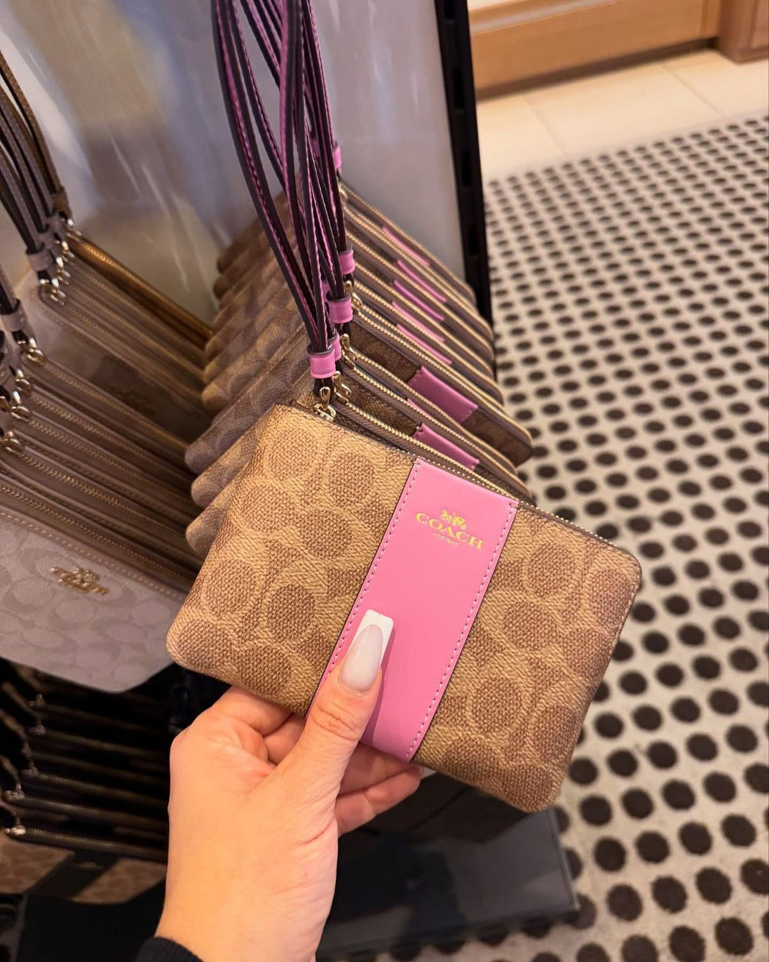 Coach wristlets