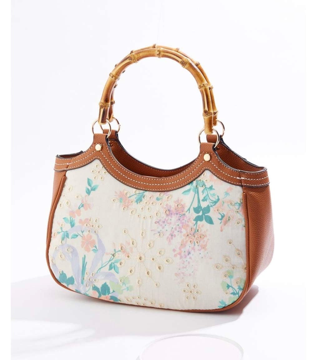 Floral hand bag