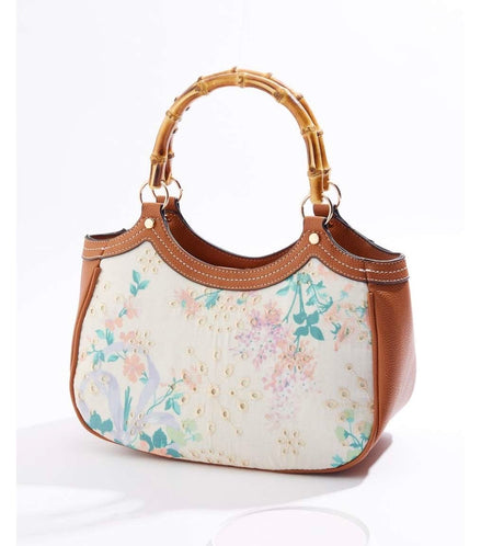 Floral hand bag