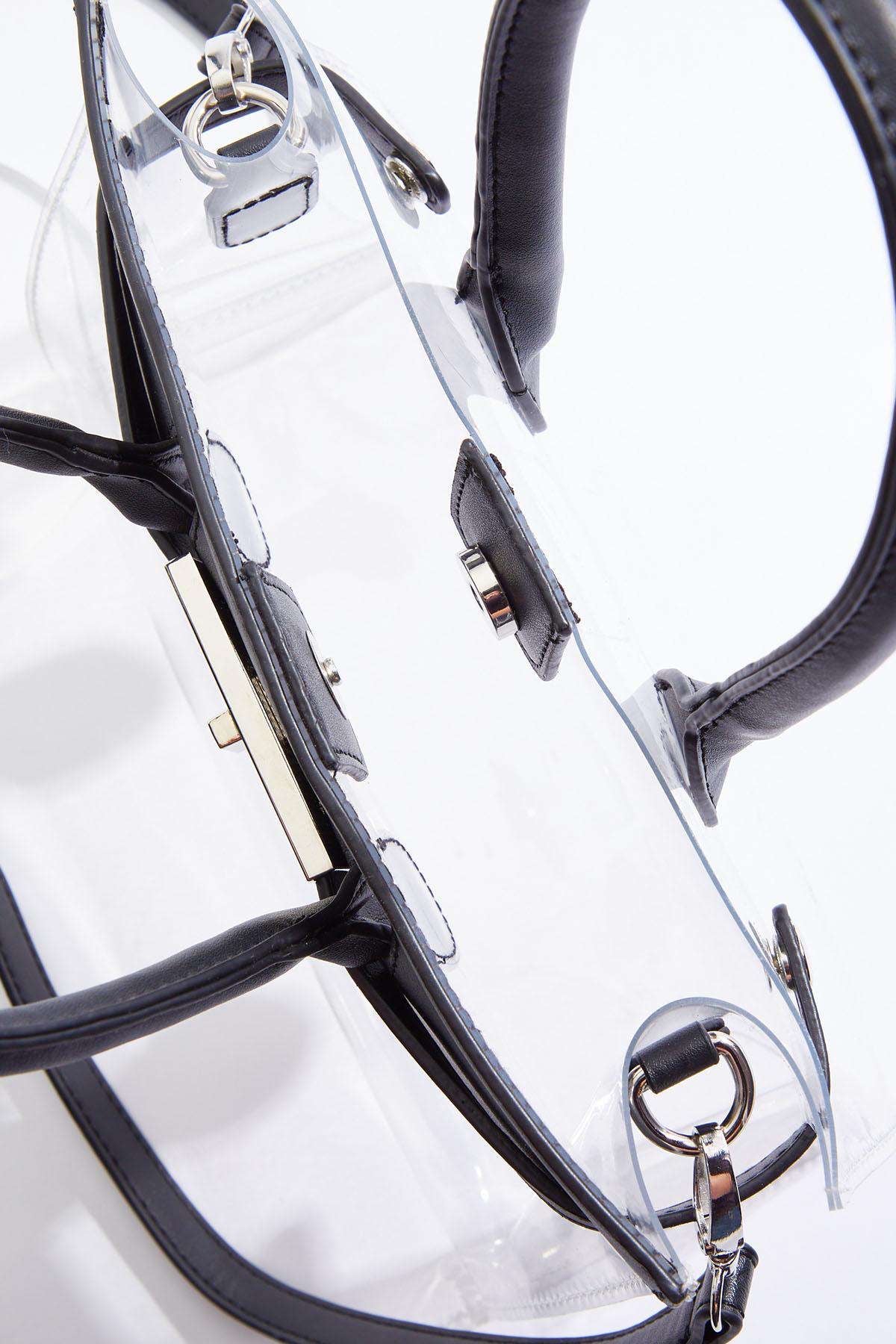 Cato clear satchel