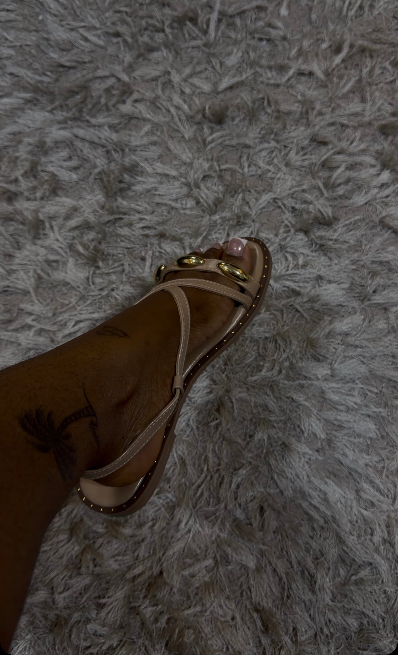 Apricot Zara Sandal
