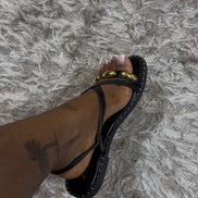 Black Zara Sandal