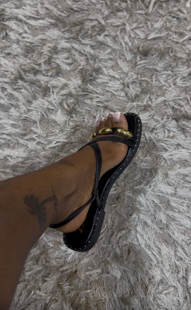 Black Zara Sandal